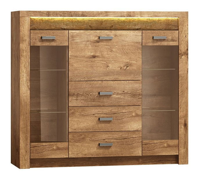 Komód Nadenas N8 (világos kőris)