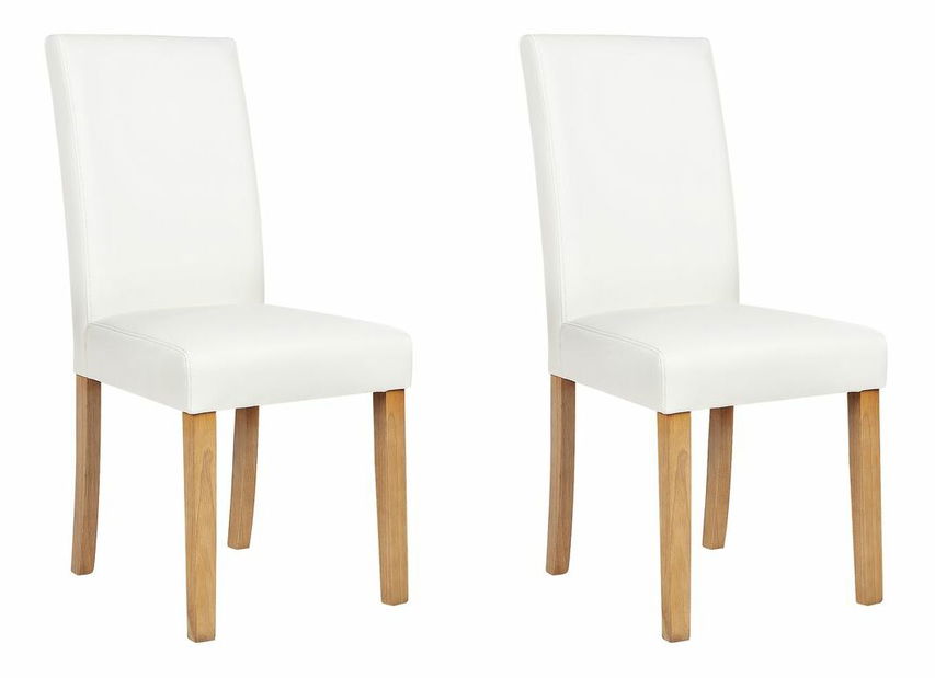 Set 2ks. jedálenských stoličiek Borway (biela)