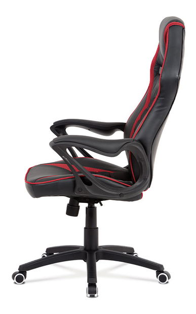 Kancelárske/herné kreslo Garet-G406-RED (čierna + červená)