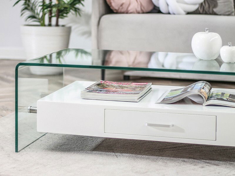 Măsuță de cafea Opaly (transparent)