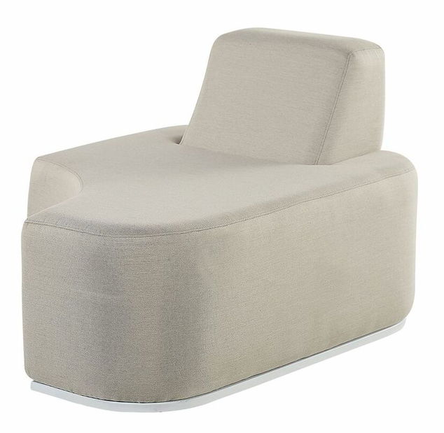 Set mobilier de grădină Fabry (gri deschis)