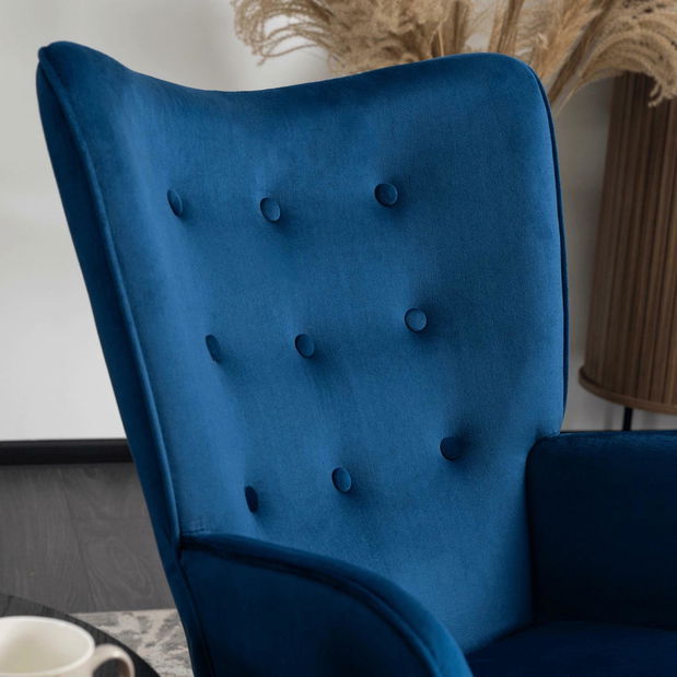 Hintafotel Especula (tengerészkék) 