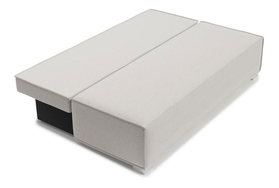 Pohovka trojsedačka Bale (krémová + strieborná)