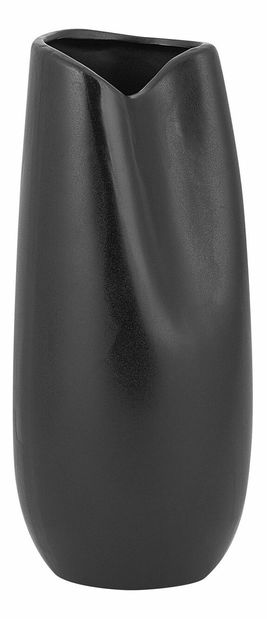 Váza DOTHAN 32 cm (sklolaminát) (čierna)