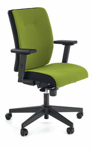 Scaun de birou Panpo (verde + negru)