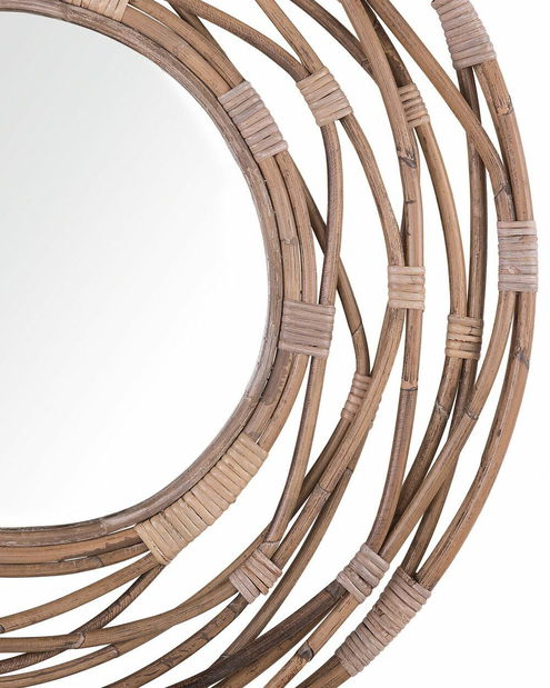 Nástenné zrkadlo Baloo (hnedá)