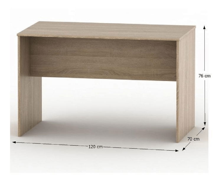 Íróasztal Asista AS 021ZA sonoma tölgy