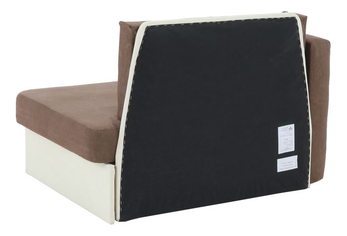 Detská sedačka Kubošik hnedá + béžová (L)