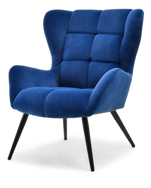 Fotel Kikino (tengeri + fekete)