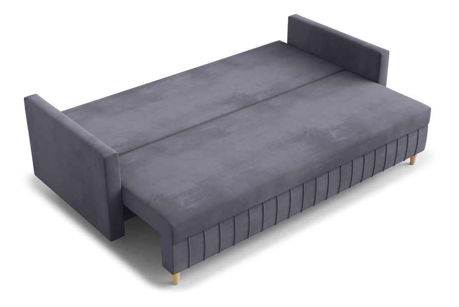 Pohovka trojsedačka Filomena (tmavozelená)