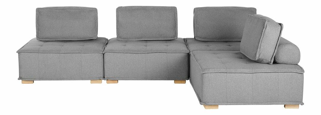 Sarok ülőgarnitúra Taj (szürke) 