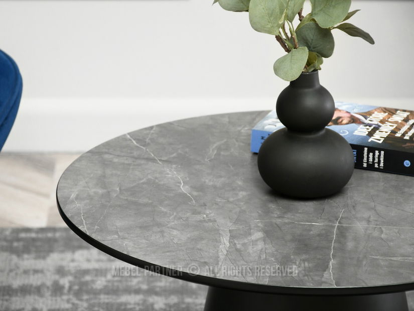 Konferenčný stolík Otava 60 (grafit + čierna)