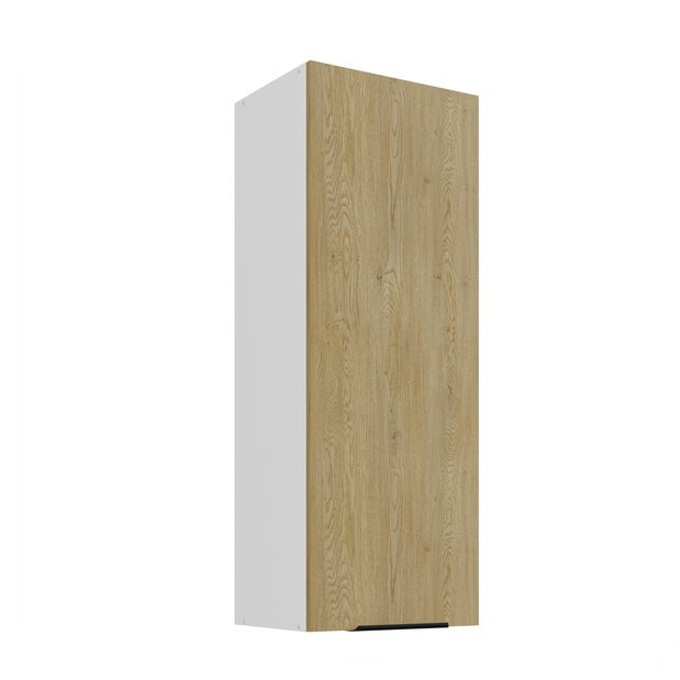 Dulap superior de bucătărie Carminia 40 G-108 1F (stejar cremona + alb)