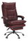 Kancelárske kreslo s podnožkou Drann (bordová)