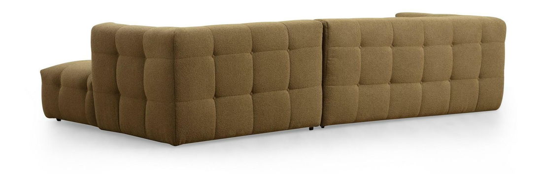 Rohová sedačka Cadellona (P) (khaki)