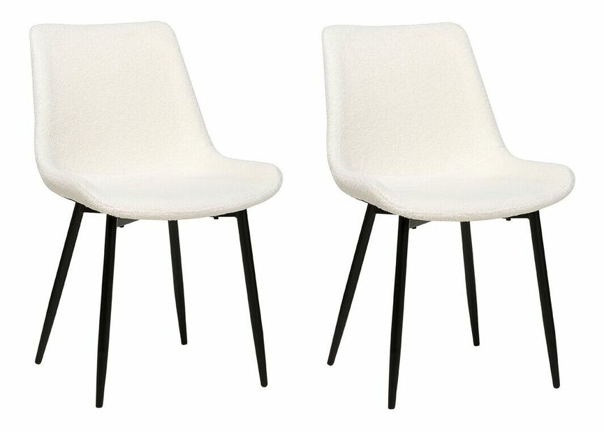 Set 2 ks jedálenských stoličiek Antoinette (biela)