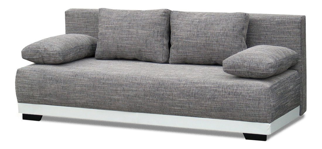 Pohovka trojsedačka Bob (sivá + biela) *výpredaj