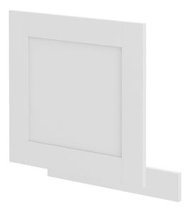 Dvierka na vstavanú umývačku riadu Lucid ZM 596 x 570 (biela + biela) *výpredaj