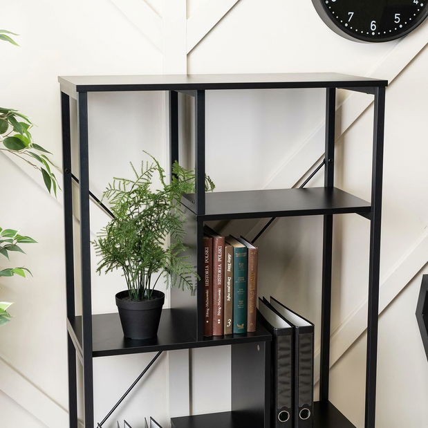 Regál Teshona (čierna) 