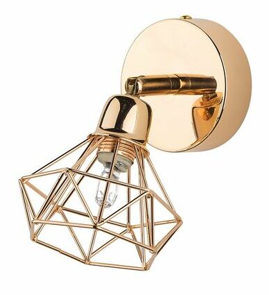 Stropné/nástenné svietidlo Emanuela (zlatá)