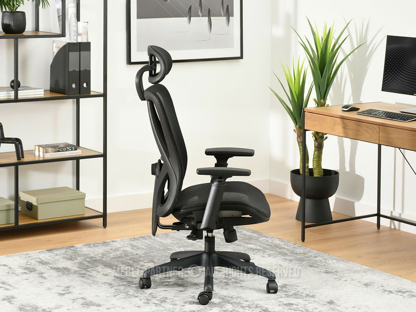 Irodai fotel Derenis (fekete)