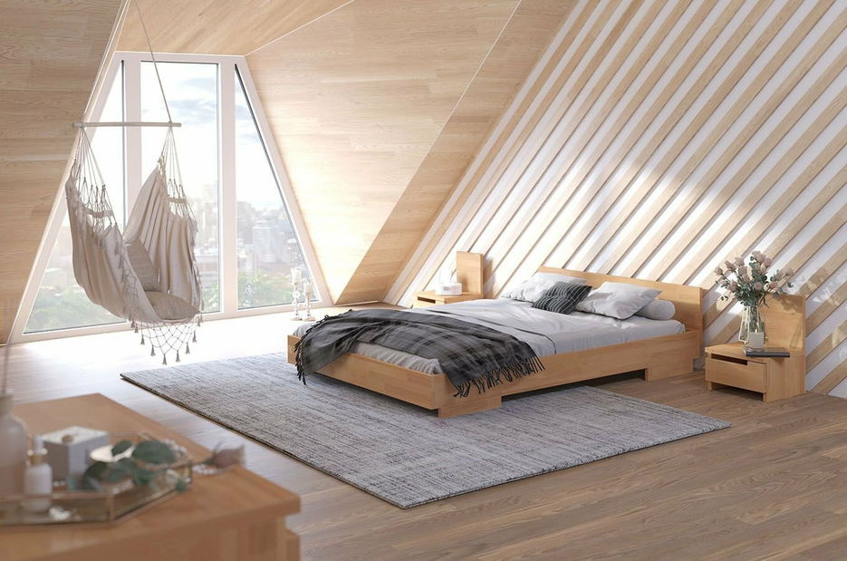 Franciaágy 200 cm Larsos (bükk)