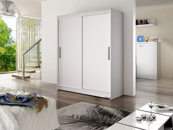 Ormar za garderobu Wopim I (bijela)  