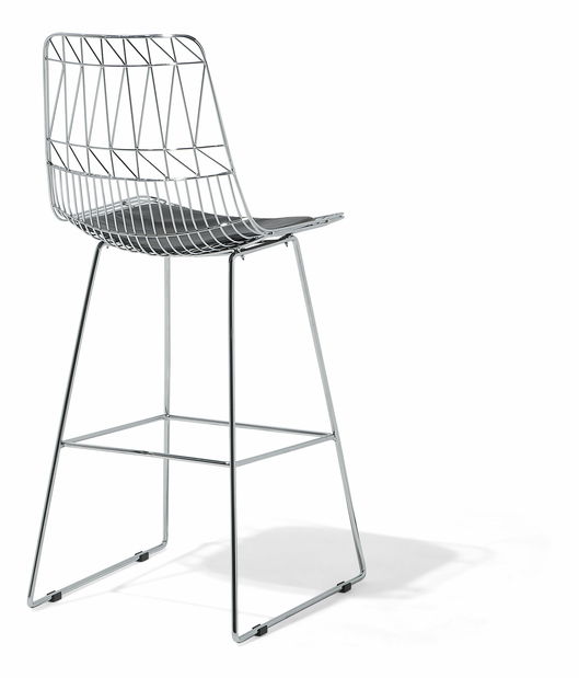 Set 2kom. barskih stolica Pesto (srebrna) *rasprodaja