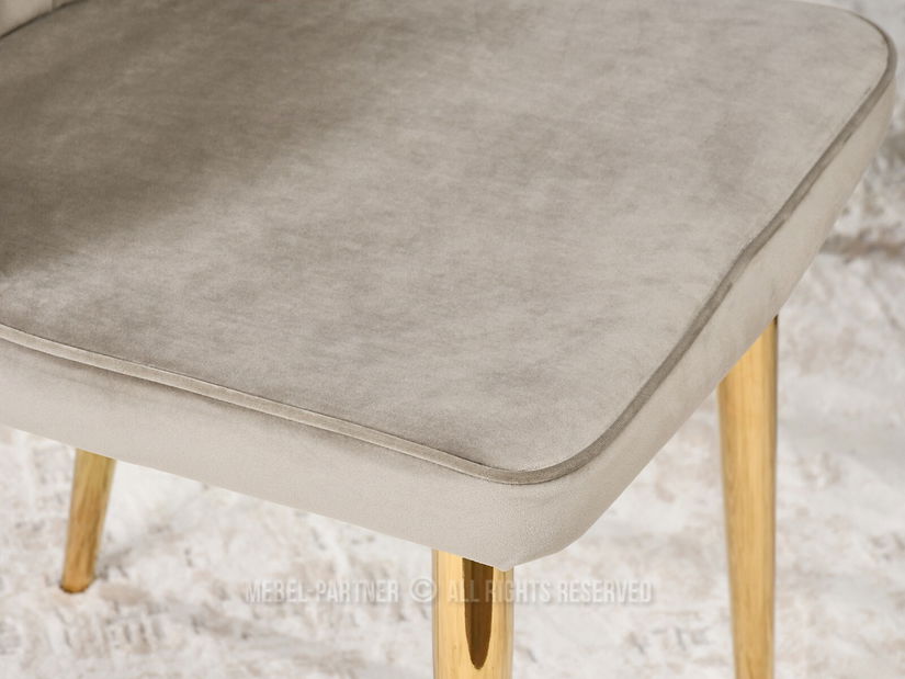Scaun Greta K (bej + auriu)