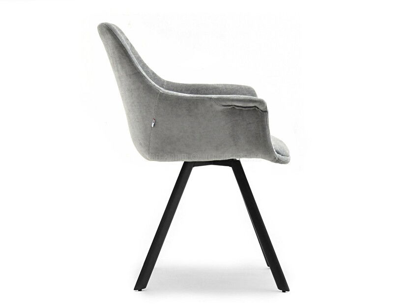 Scaun Mirabell (gri + negru)