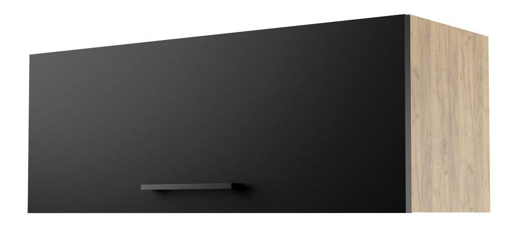 Závesná kúpeľňová skrinka Valiant (craft zlatý + čierna)