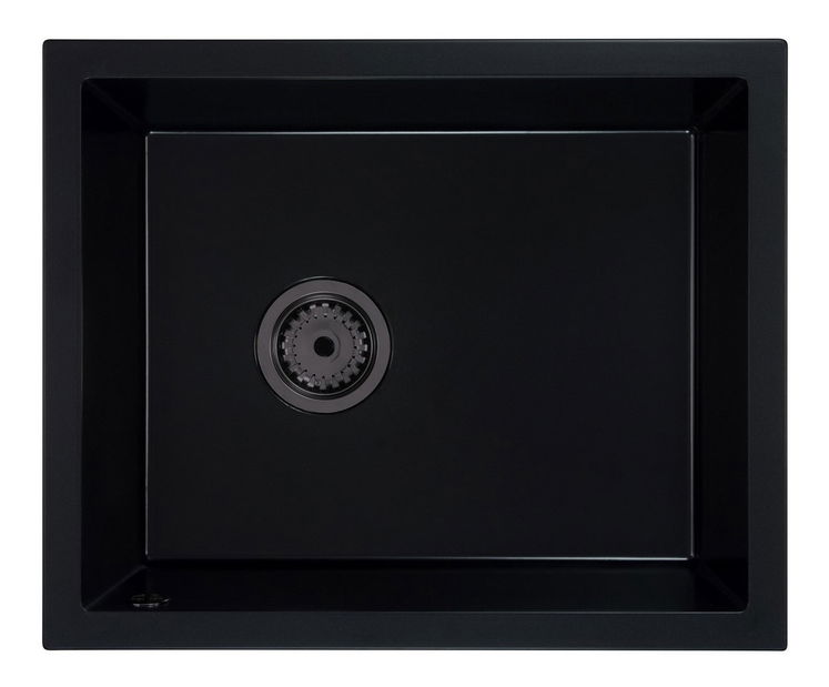 Mosogató Filanis (fekete) (csaplyuk nélküll)