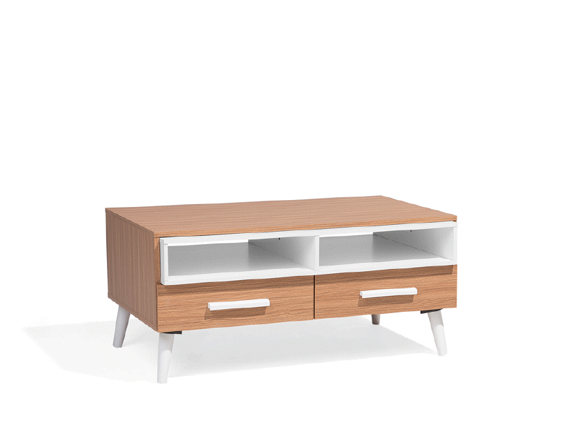 Dohányzóasztal Aloha (világos fa)