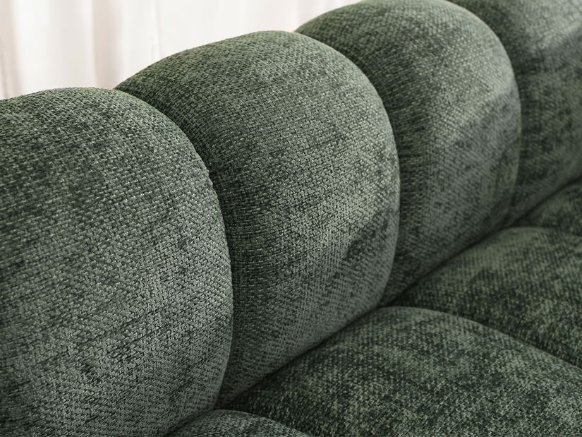 Pohovka dvojsedačka Ocupan (čierna)