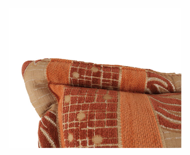 Háromszemélyes kanapé Sara téglaszín 