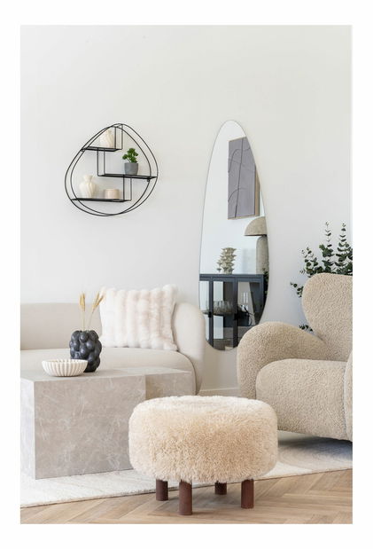 Taburetka Iridalia (svetlohnedá)