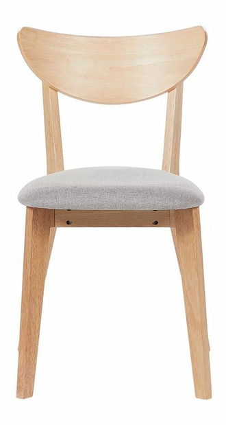 Set 2 ks jedálenských stoličiek Ejus (svetlé drevo)