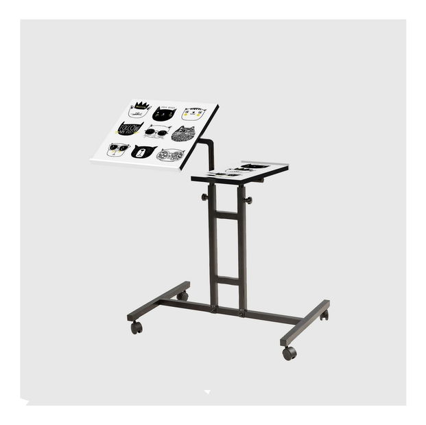 Suport pentru notebook Pobenu 9 (alb + negru)