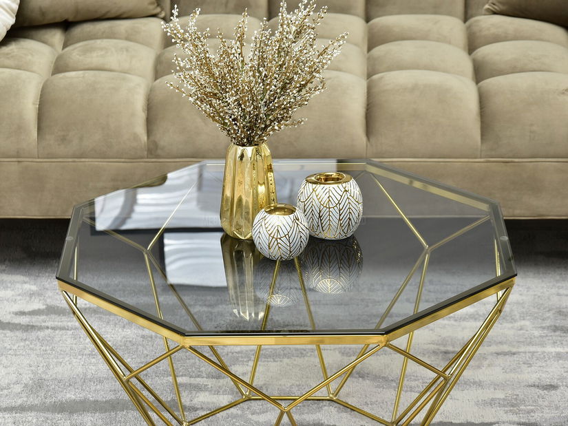 Stolić za kavu Maltez (zlatna)