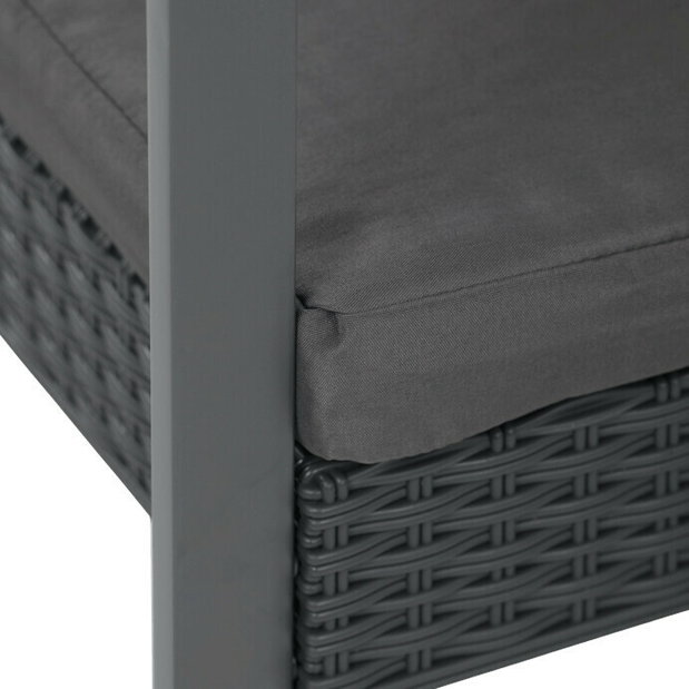 Záhradná zostava Hylio (sivá)