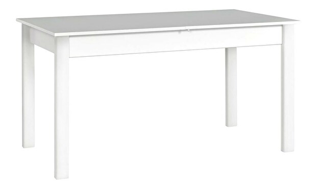 Rozkladací jedálenský stôl 140 cm Deasal 80 x 140/180 II (biela) (pre 6-8 osôb)