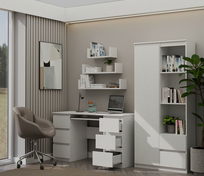 PC stolík Kwazulu 1 (biela matná)