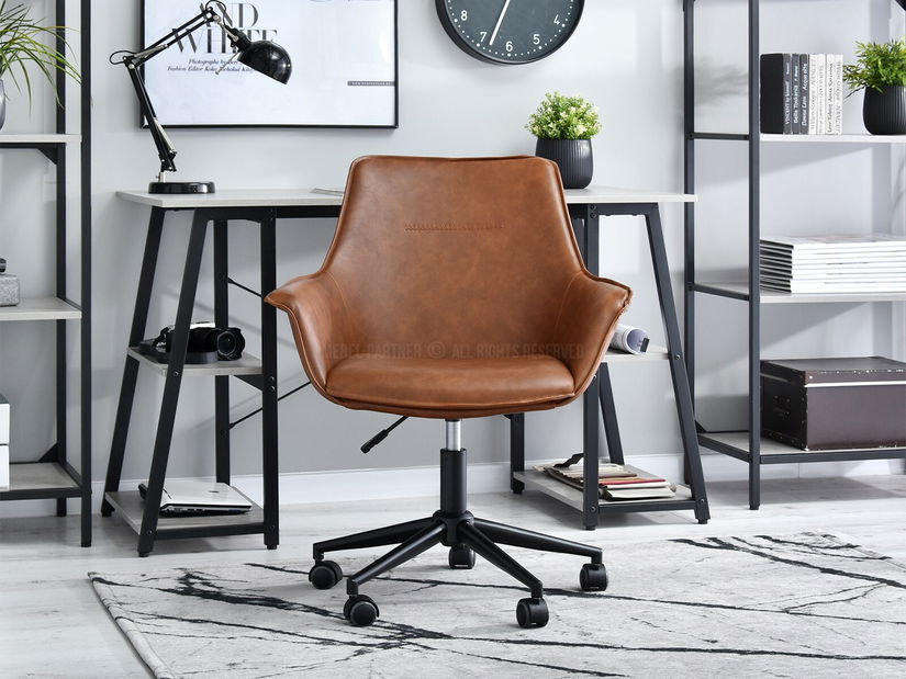 Stolica Omaro (smeđa + crna)