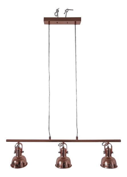 Závesná lampa Avril 4 (ružovozlatá)