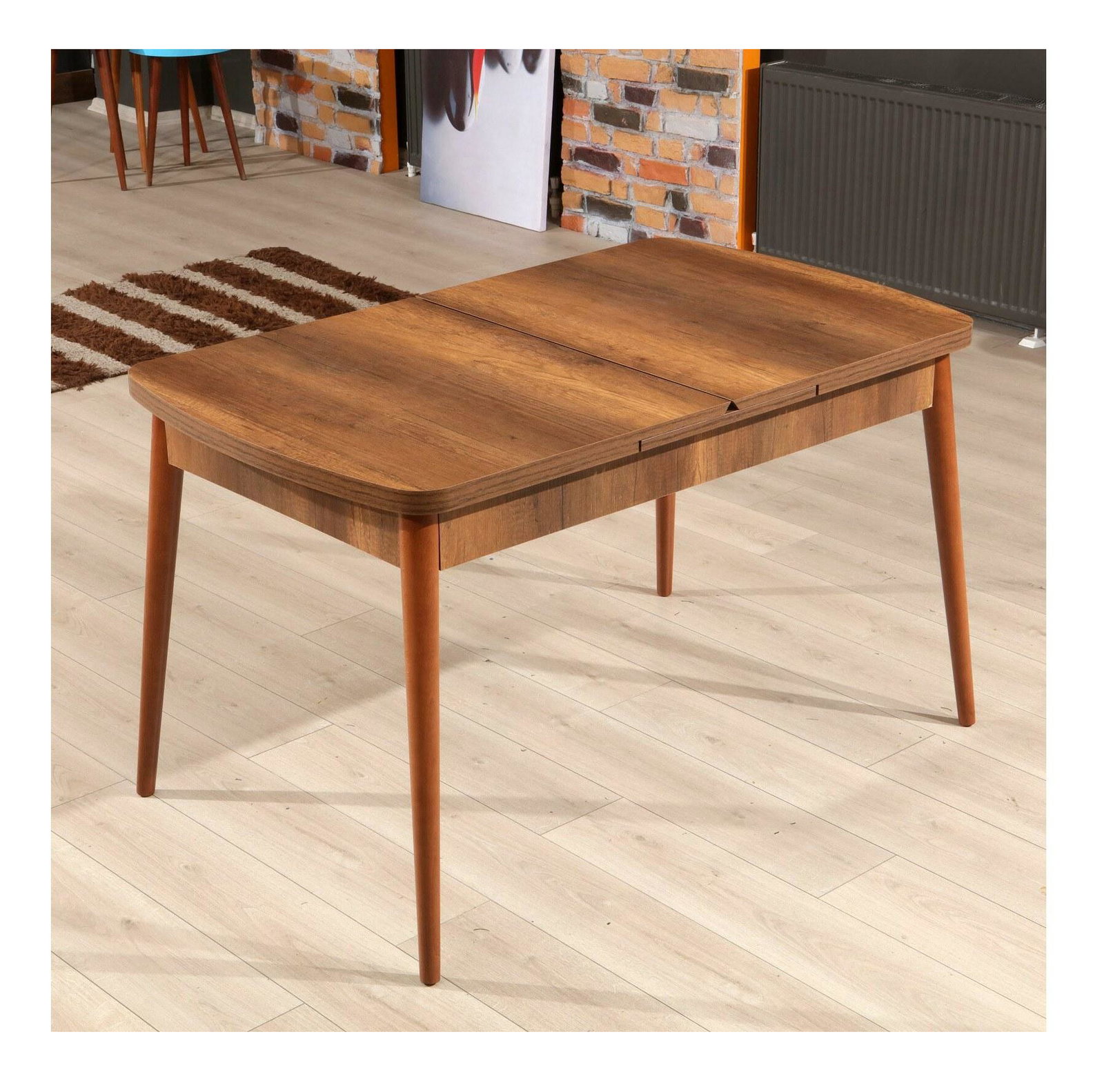 Étkezőasztal Pinava (dió) (4 személy számára)