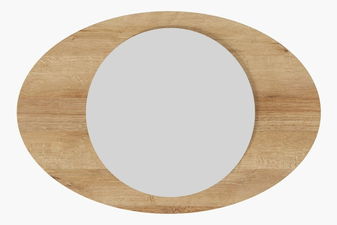 Zrkadlo Oblisimo (dub zafírový)