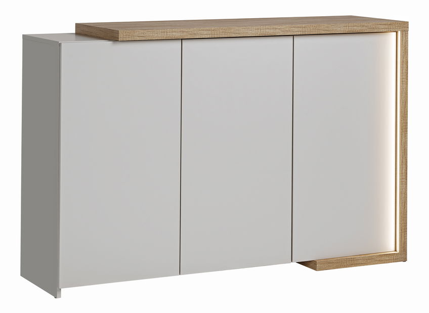 Szekrény Dares K01 (természetes grand tölgy + kasmír)