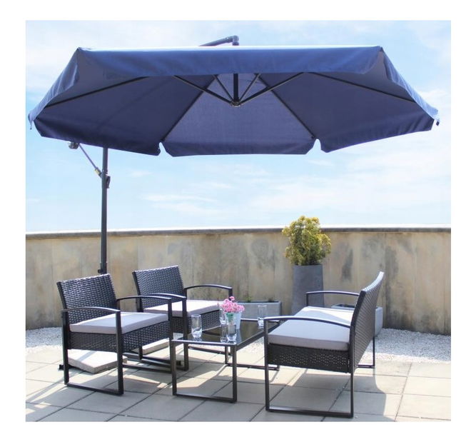 Záhradný slnečník Rona 2 (tmavomodrá)