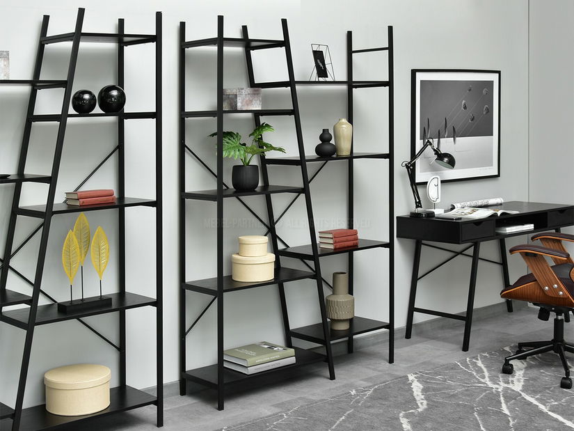 Regál Gecon Reg (fekete)