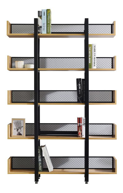 Raft Kelama Typ 2 (negru + acacia) *vânzare stoc